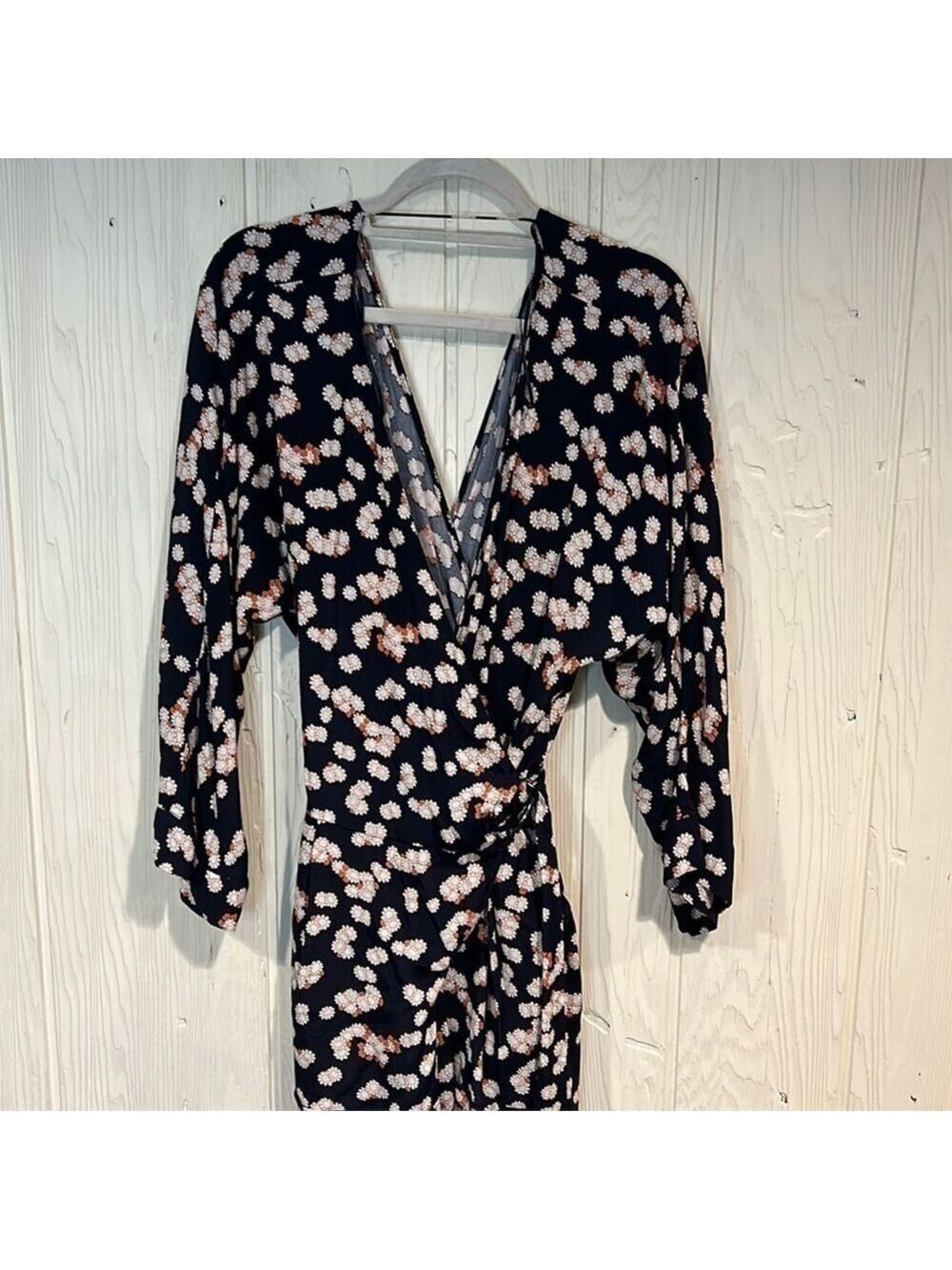 Zara Trafaluc Collection Deep V Neck Kimono Romper Medium
